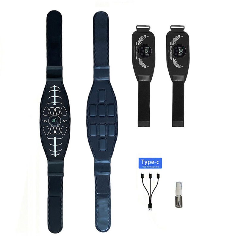 Sports Equipment Images - Cintura Tonificante Addominale Intelligente, Tonificatore Muscolare,