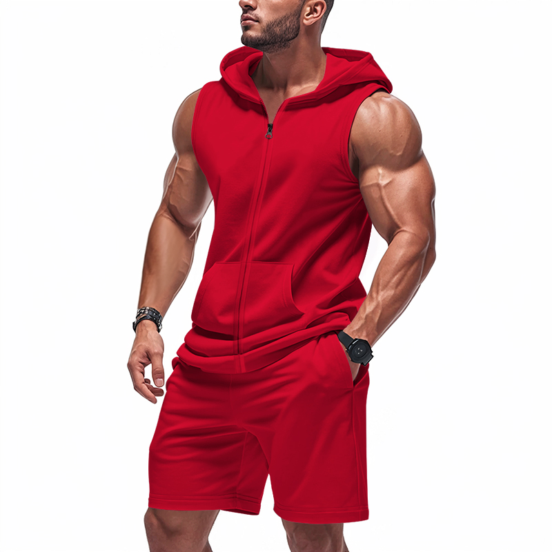 Sports Equipment Set - Completo da Uomo con Felpa Senza